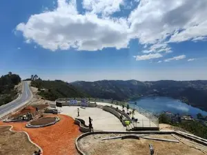 Top view of wonchi lake