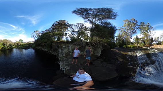 Charlies Rock Waterfall
