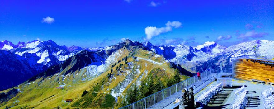 Walmendingerhornbahn mountain station (1946 m)