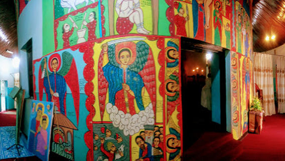 St. Georgis Church | ቃጂማ ደብረ ገነት ቅዱስ ጊዮርጊስ ቤተክርሰቲያን