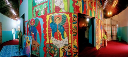 St. Georgis Church | ቃጂማ ደብረ ገነት ቅዱስ ጊዮርጊስ ቤተክርሰቲያን