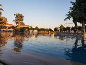 Trocadero Resort Park : Café Restaurant & Piscine