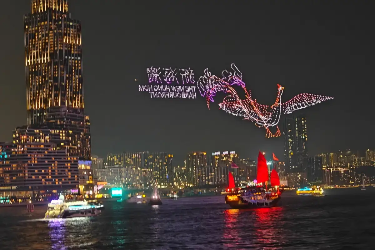 Victoria Harbour’s Periodic Light Festivals & Night Performances