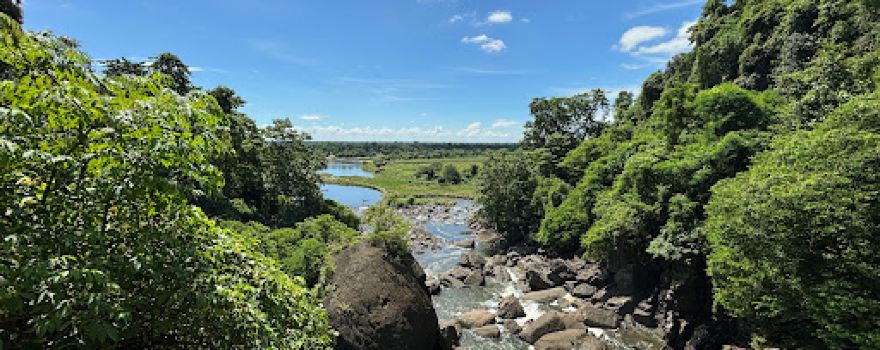 Panthumai waterfall