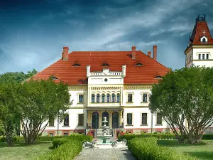 The palace Borek Strzelin