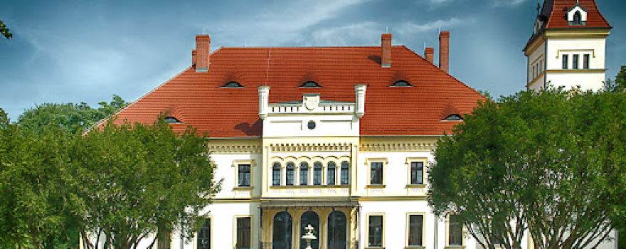 The palace Borek Strzelin