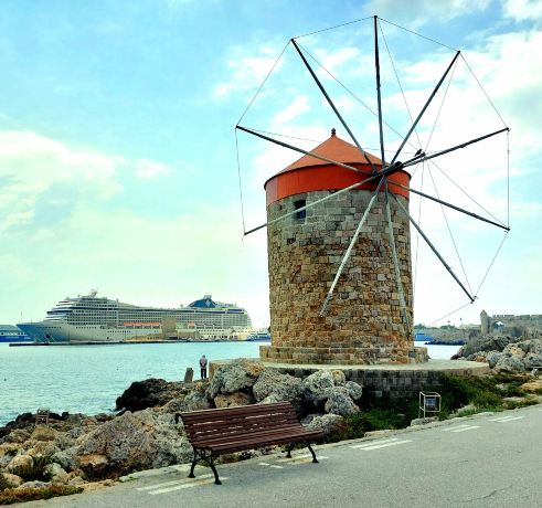 Windmills of Rhodes
