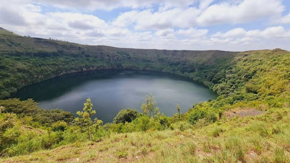 Hare Shetan Crater Lake