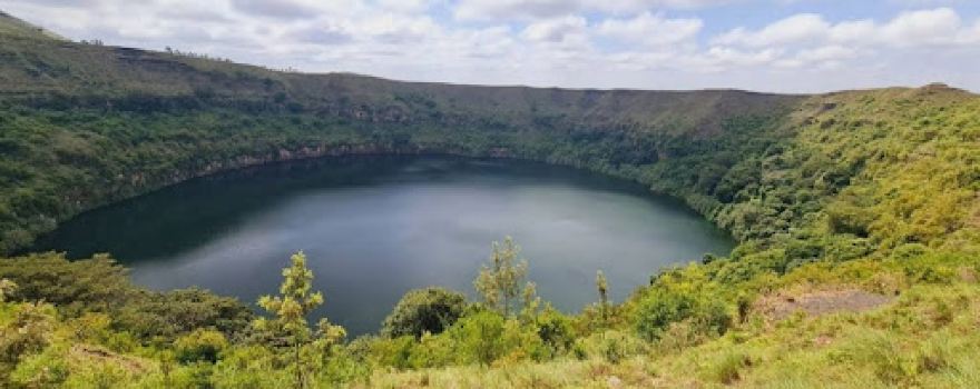 Hare Shetan Crater Lake