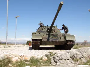 Tank monument