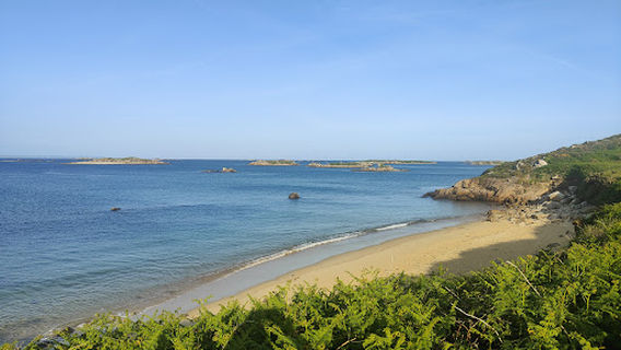 The beach Goas Treiz