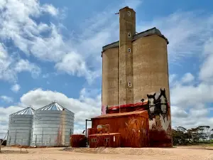 Copeville Silo Art