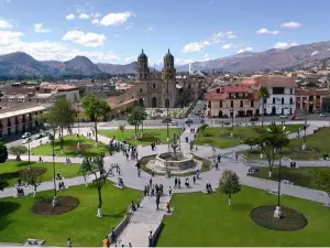 Plaza de Armas of Cajamarca