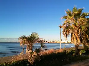 Der Strand von Durrës
