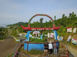 Tugu Selamat Datang RAJA AMPAT.
