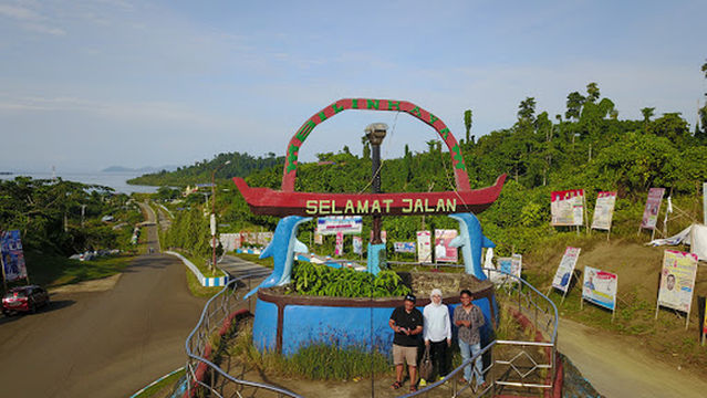 Tugu Selamat Datang RAJA AMPAT.