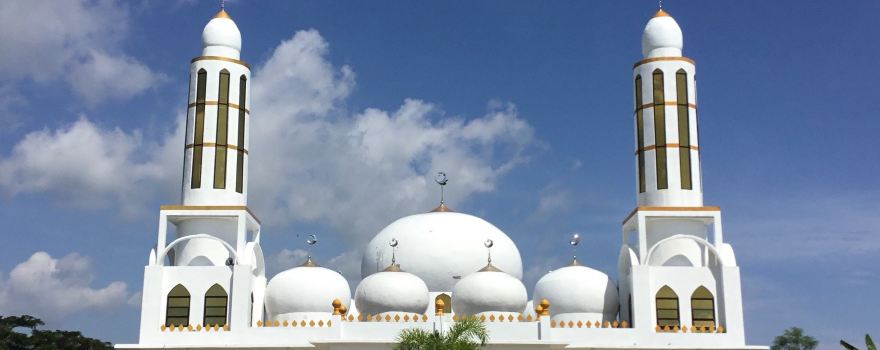 Masjid Al-Nasser Abpi - White Mosque مسجد