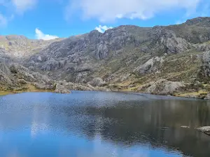 lagunas negras. paramo de santurbán