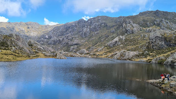 lagunas negras. paramo de santurbán