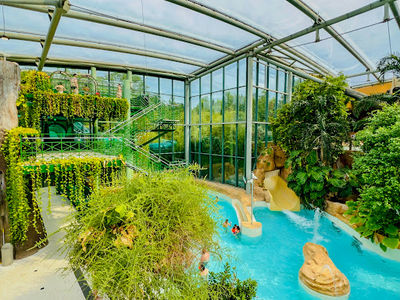 Parc aquatique Aqua Mundo Center Parcs Le Lac d'Ailette