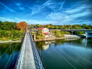 Swinging Bridge Of Warsaw