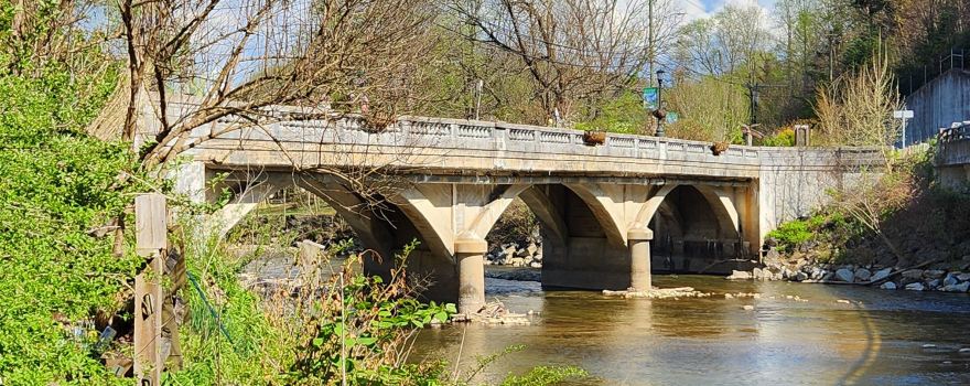 Lake Lure Flowering Bridge