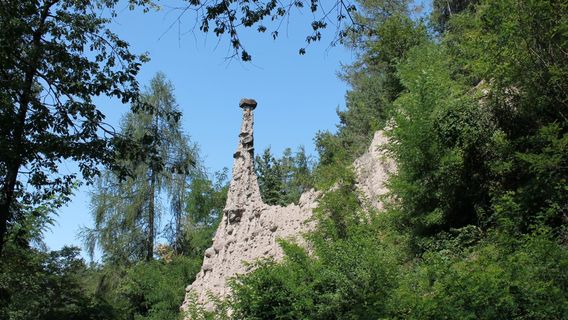 Pyramids of Segonzano Trento