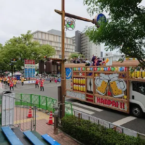 よさこい祭り 追手筋本部競演場