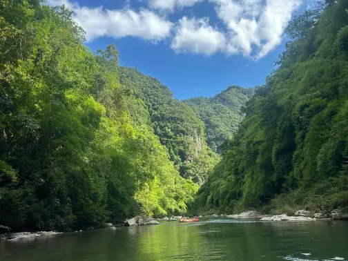 杉木河漂流