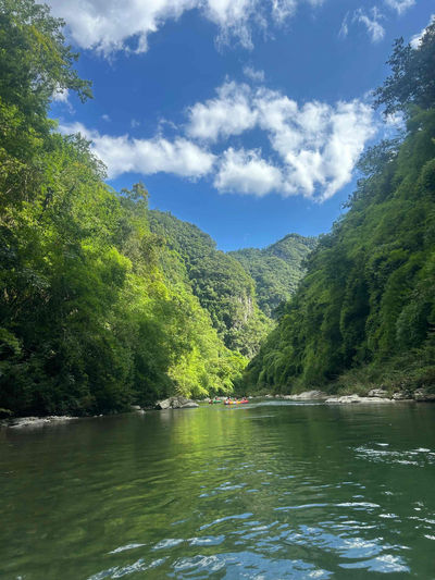 杉木河漂流