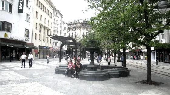 Statue of Slaveikovs