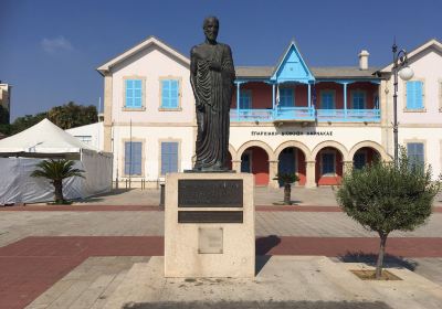 Zeno of Kition Statue
