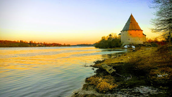 An arrow Tower Old Ladoga Fortress
