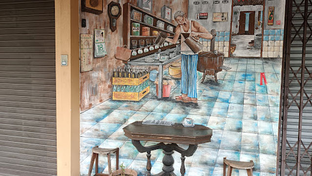 Ipoh Mural - Old Town Relieves Nostalgia with Trishaw