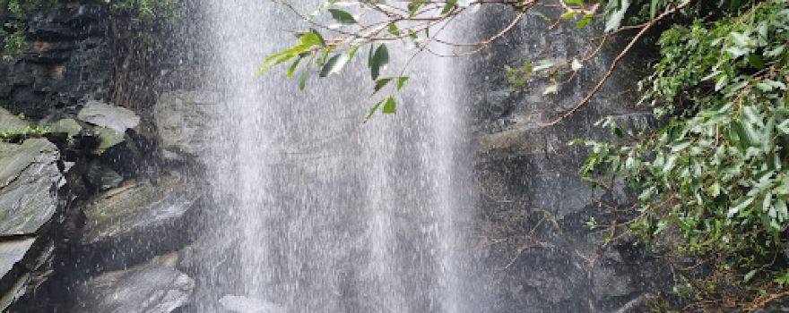 Nalkeshwar waterfall upper entrance