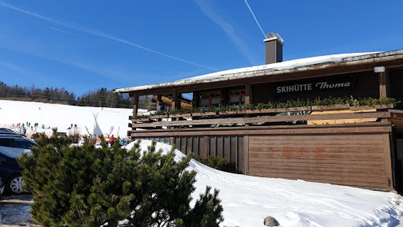 Ski lifts at ski center Thoma