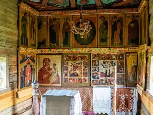 Часовня Архангела Михаила XVII-XVIII вв. из деревни Леликозеро