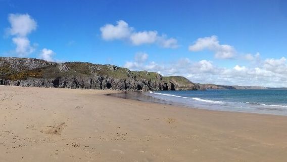 Barafundle Bay Beach