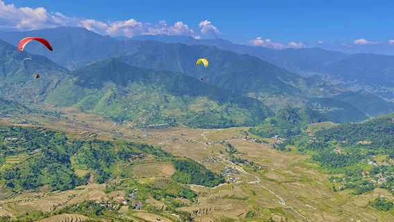 Điểm Bay Dù Lượn Khau Phạ