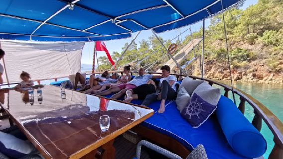 Gocek, Osmanaga Koyu, Plaj / Beach