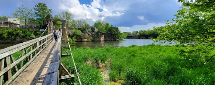 Iowa Falls Swinging Bridge
