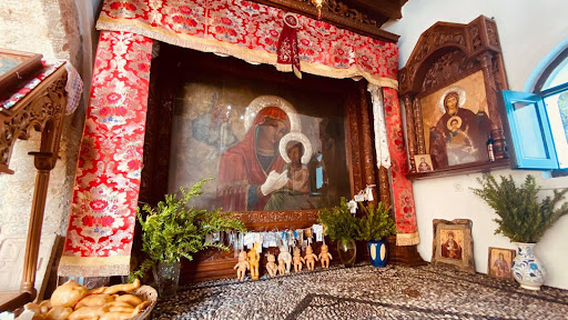 Holy Monastery of the Virgin Mary Tsambika (Kyra Psili)