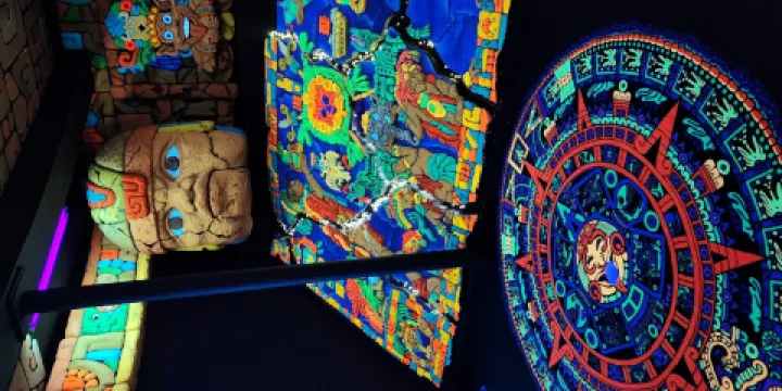 Alien Vacation Mini Golf Attraction at Castle Noel