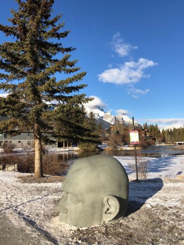 The Canmore ("Big Head" Sculpture)