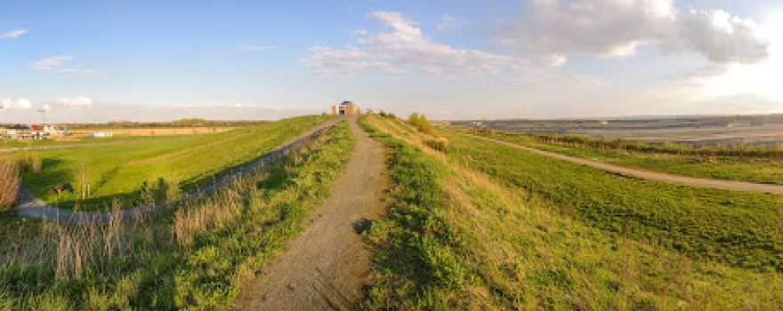 Aussichtspunkt Schophoven am Tagebau Inden