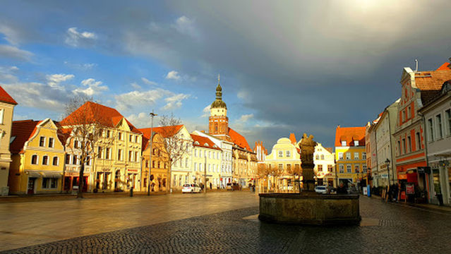Old market square Cottbus