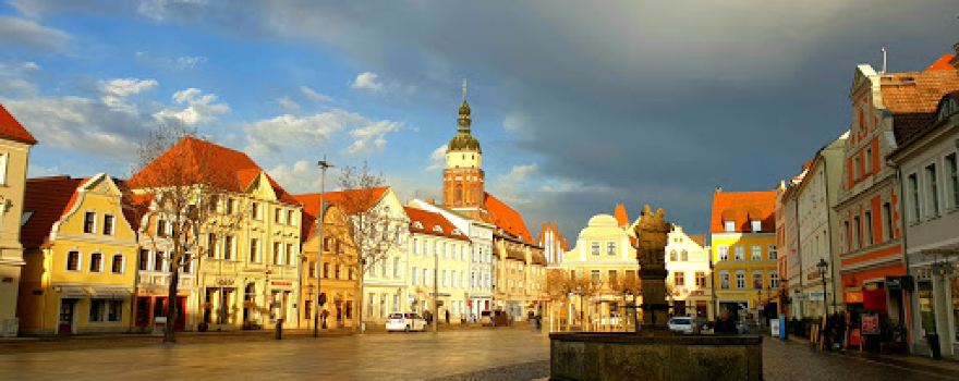 Old market square Cottbus