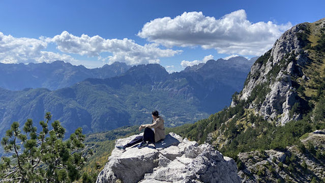 Valbonë-Teth viewpoint peak