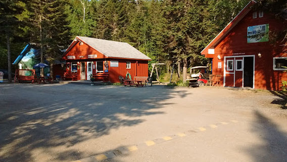 The camping Matane River
