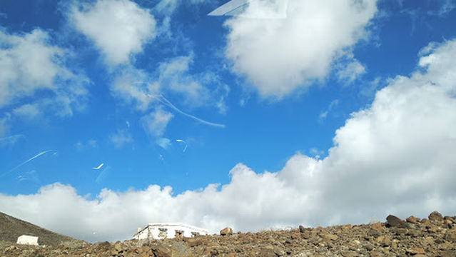 Cruce hacia la playa de Cofete